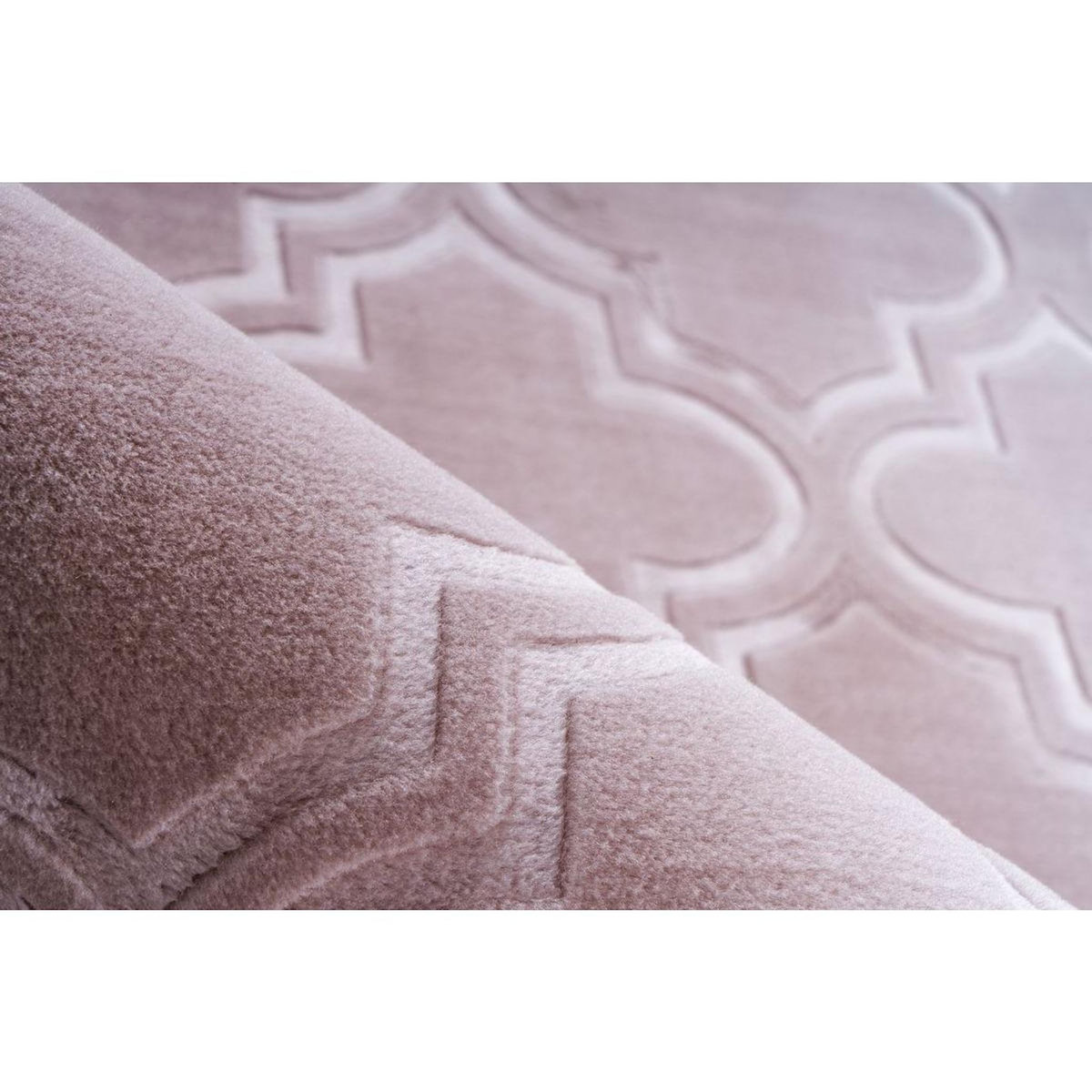 Paris Prix Tapis Vintage Fait Main  Monroe I  Rose