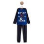 Voir la diapositive 1 : INEXTENSO Pyjama velours dinosaure garçon