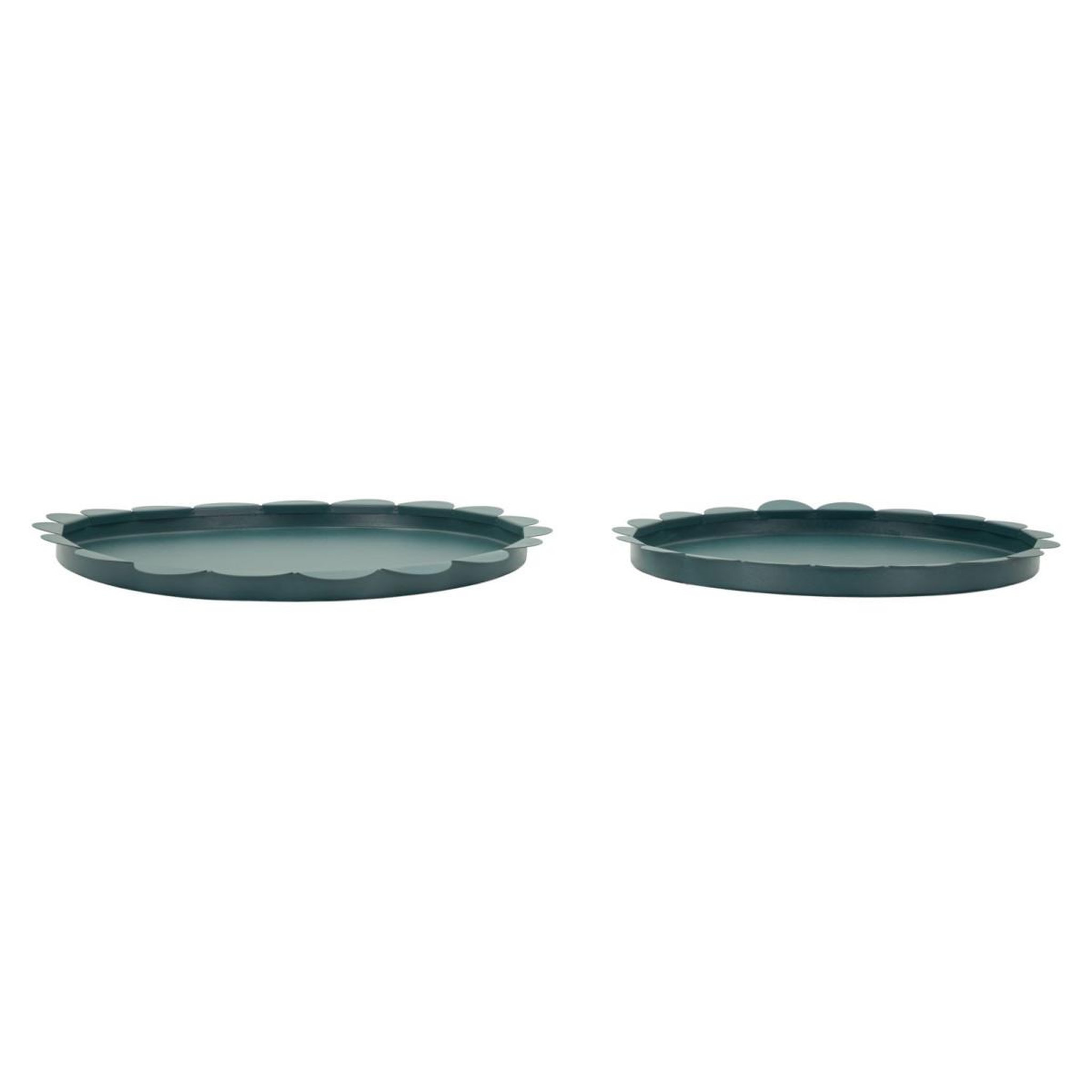 Paris Prix Lot de 2 plateaux déco  saturn  33cm bleu