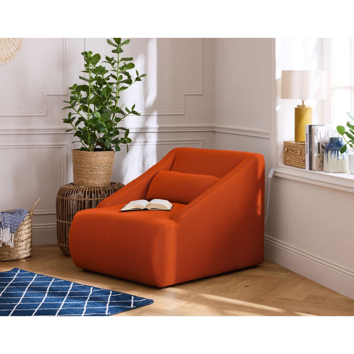 LISA DESIGN Onyx - fauteuil - en tissu mailles 3d