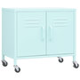 Voir la diapositive 2 : VIDAXL Armoire de rangement Menthe 60x35x56 cm Acier