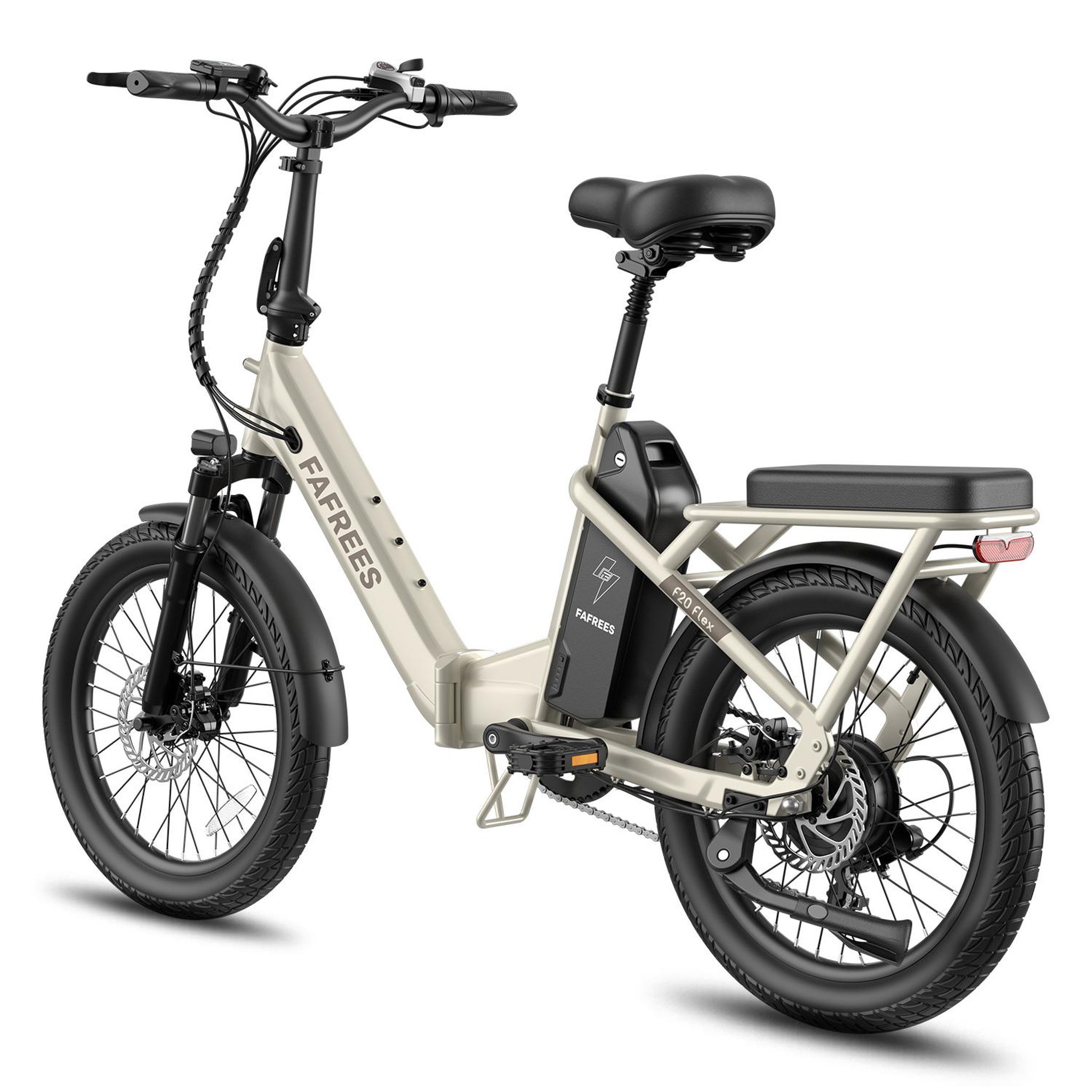Voir la diapositive 3 : FAFREES Vélo électrique pliant 20  fafrees f20 flex