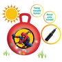 Voir la diapositive 2 : Lexibook Balle Sauteuse Gonflable Spiderman 45cm