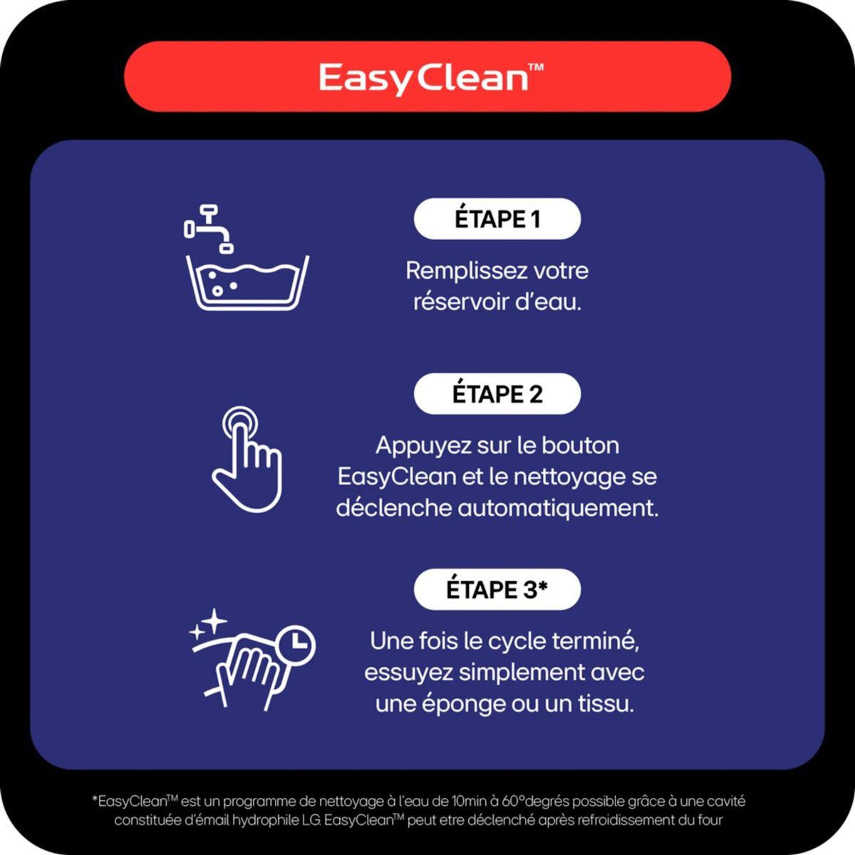 LG Four encastrable WS9D7672CS SteamAssist