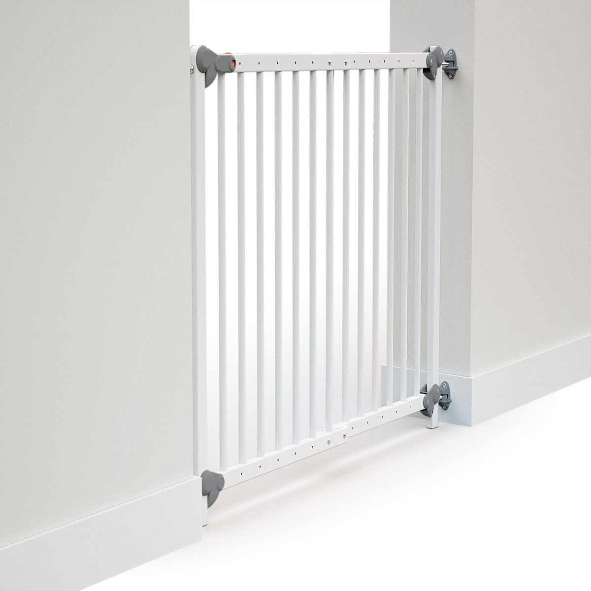 WEBABY Barrière de sécurité bébé extensible en bois LOKEE