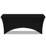 Voir la diapositive 4 : ID MARKET Housse noire pour table pliante 180 CM