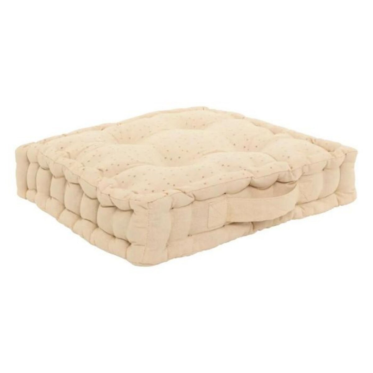 Atmosphera Kids Coussin de Sol Enfant  Berlingot  40x40cm Beige