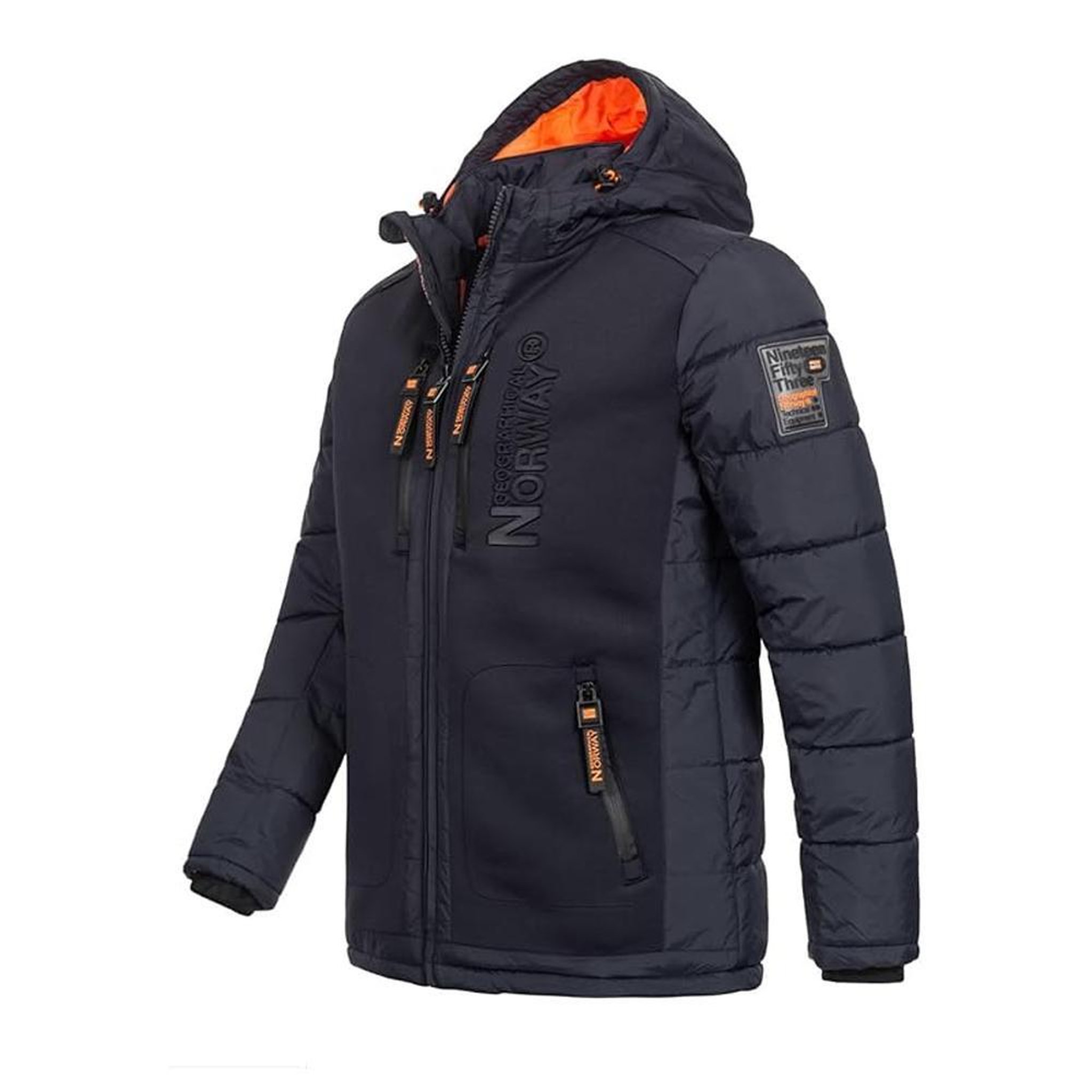 Voir la diapositive 5 : GEOGRAPHICAL NORWAY Doudoune /Noire Homme Geographical Norway Beachwood WR813H