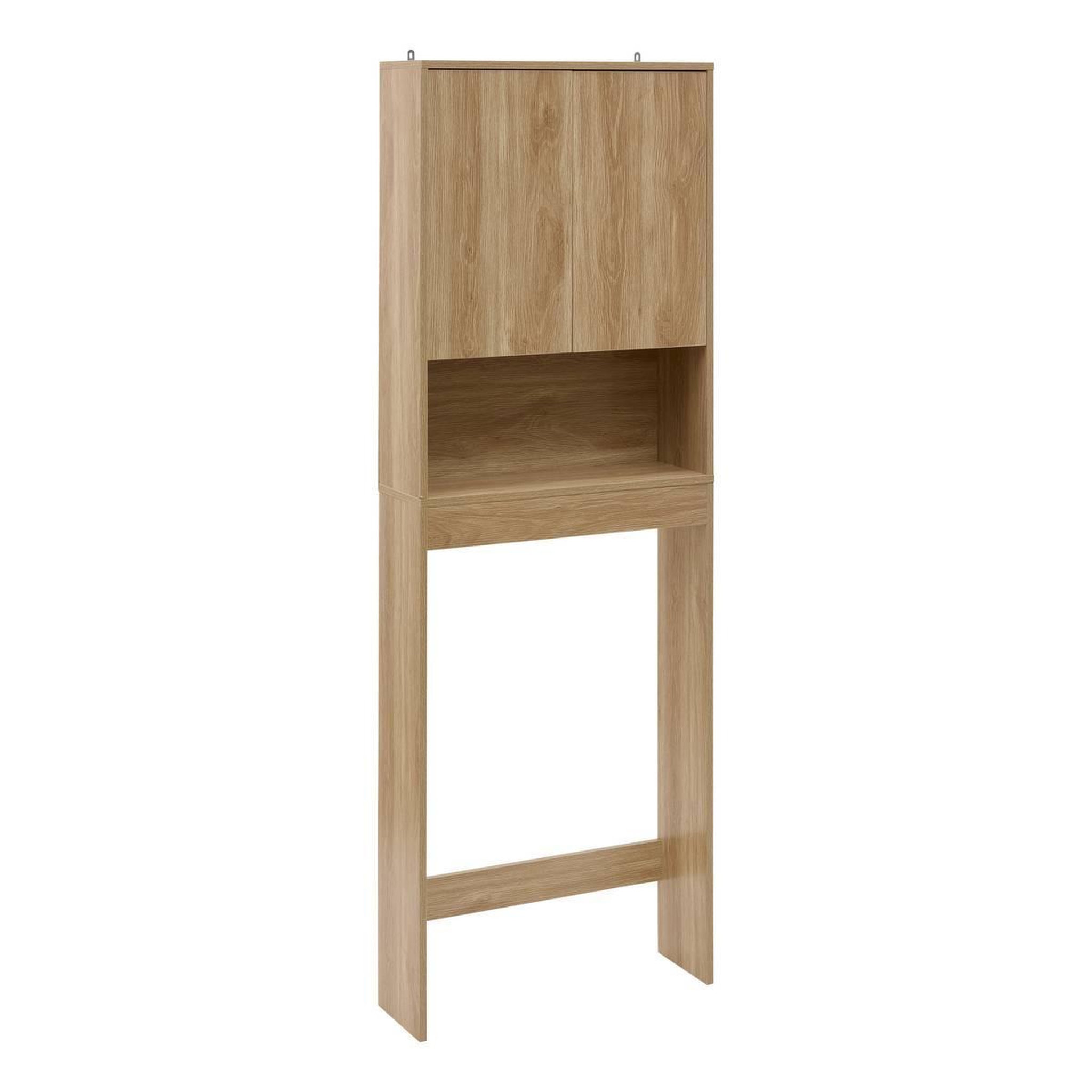 FIVE Meuble wc 2 portes  abana  180cm naturel