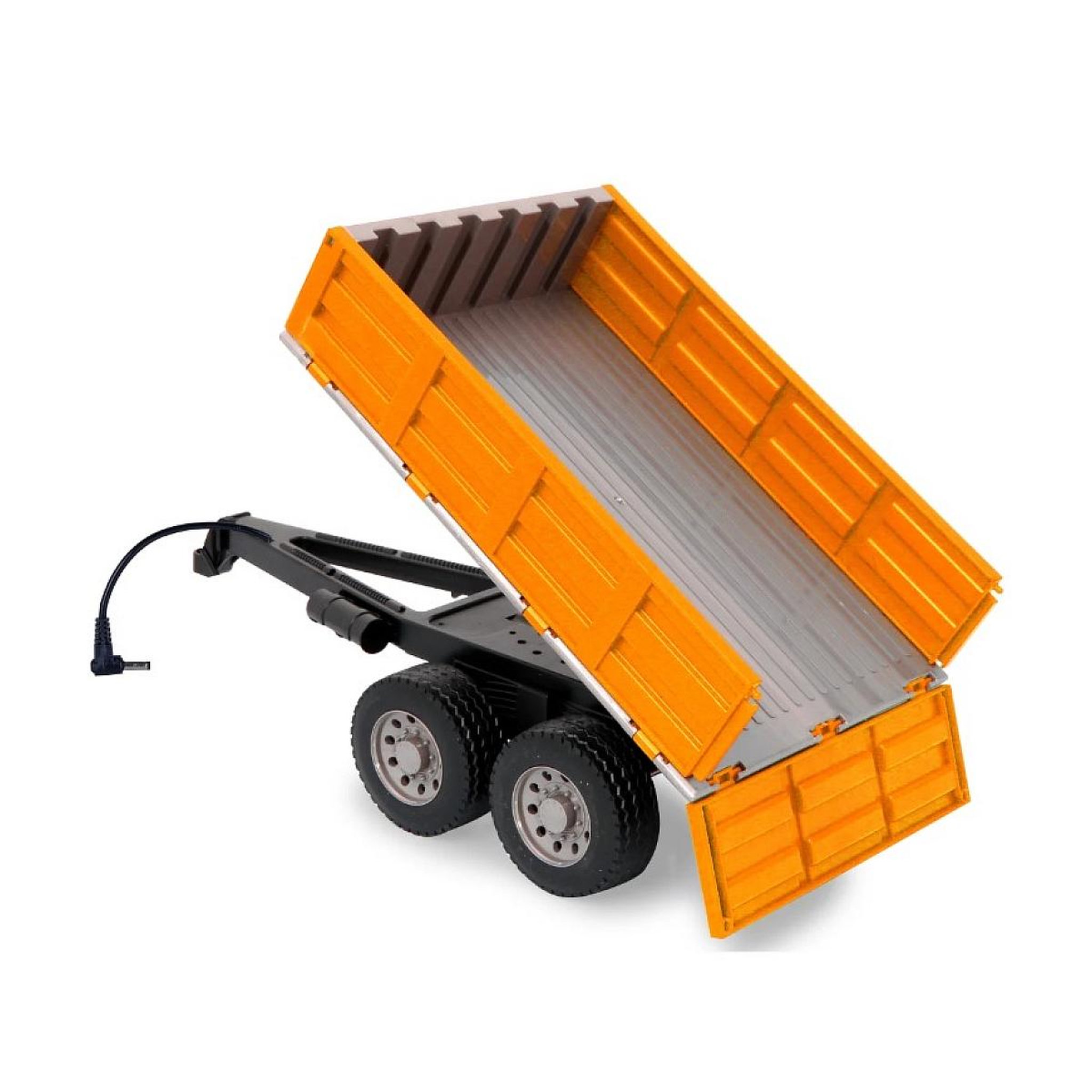 Voir la diapositive 2 : Jamara Benne orange pour tracteur RC 1:16