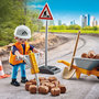 Voir la diapositive 3 : PLAYMOBIL 71045 Ouvriers de voirie