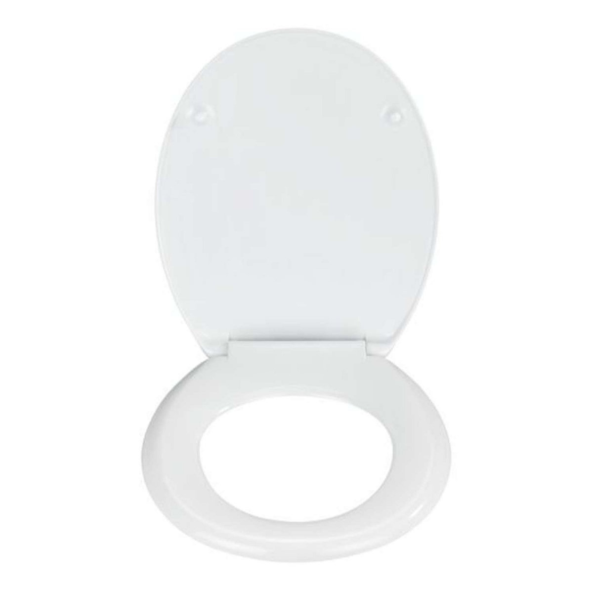 Wenko Abattant WC Zèbres - Bois - Noir et blanc