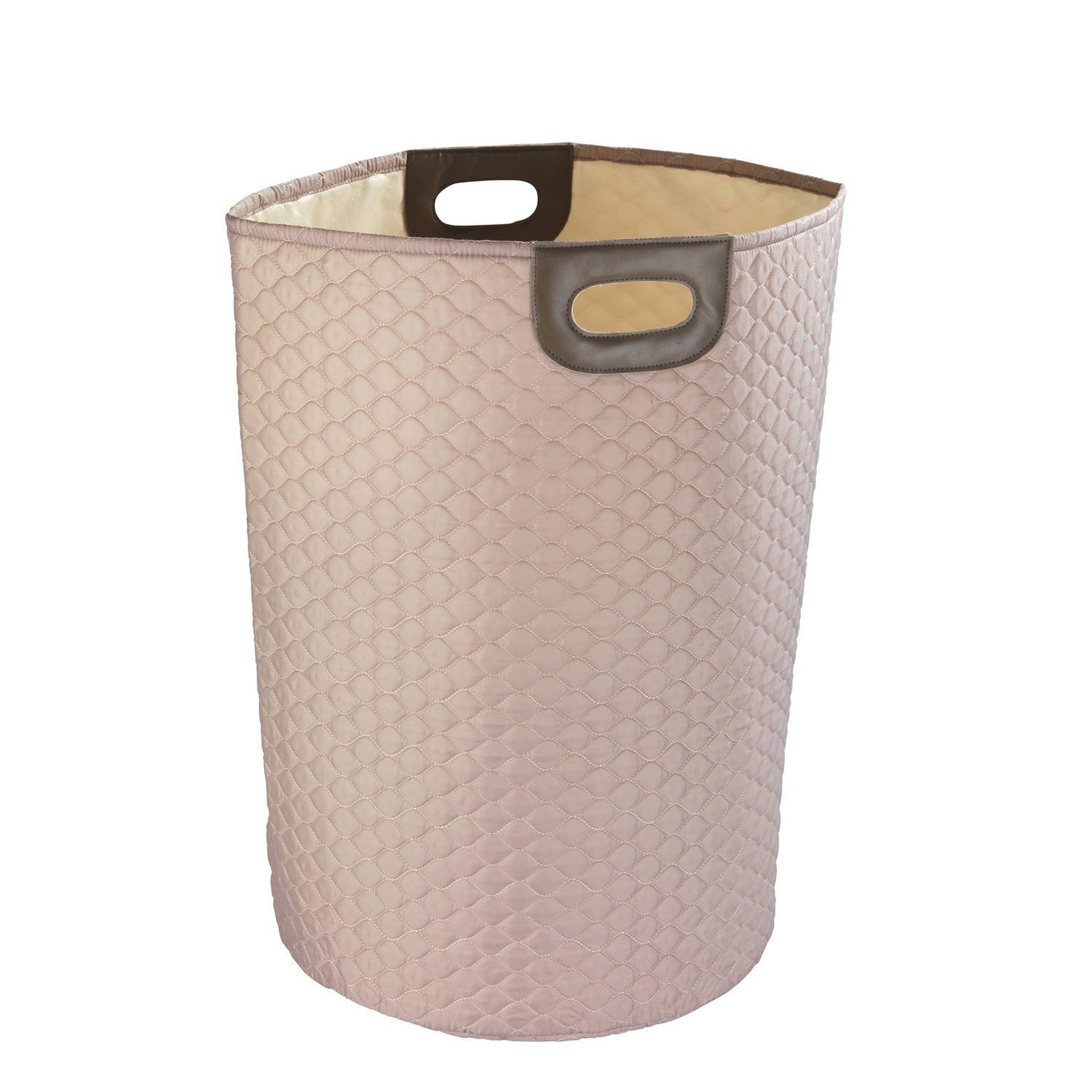 Wenko Panier à linge design scandinave wabo. Coloris disponibles : Beige, Marron, Gris