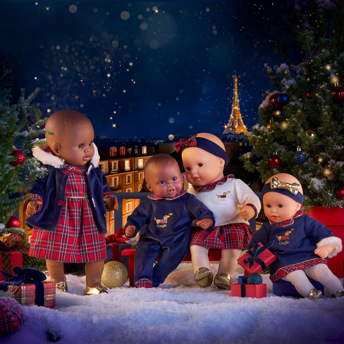 Corolle Robe Corolle en Fêtes pour poupon 36 cm