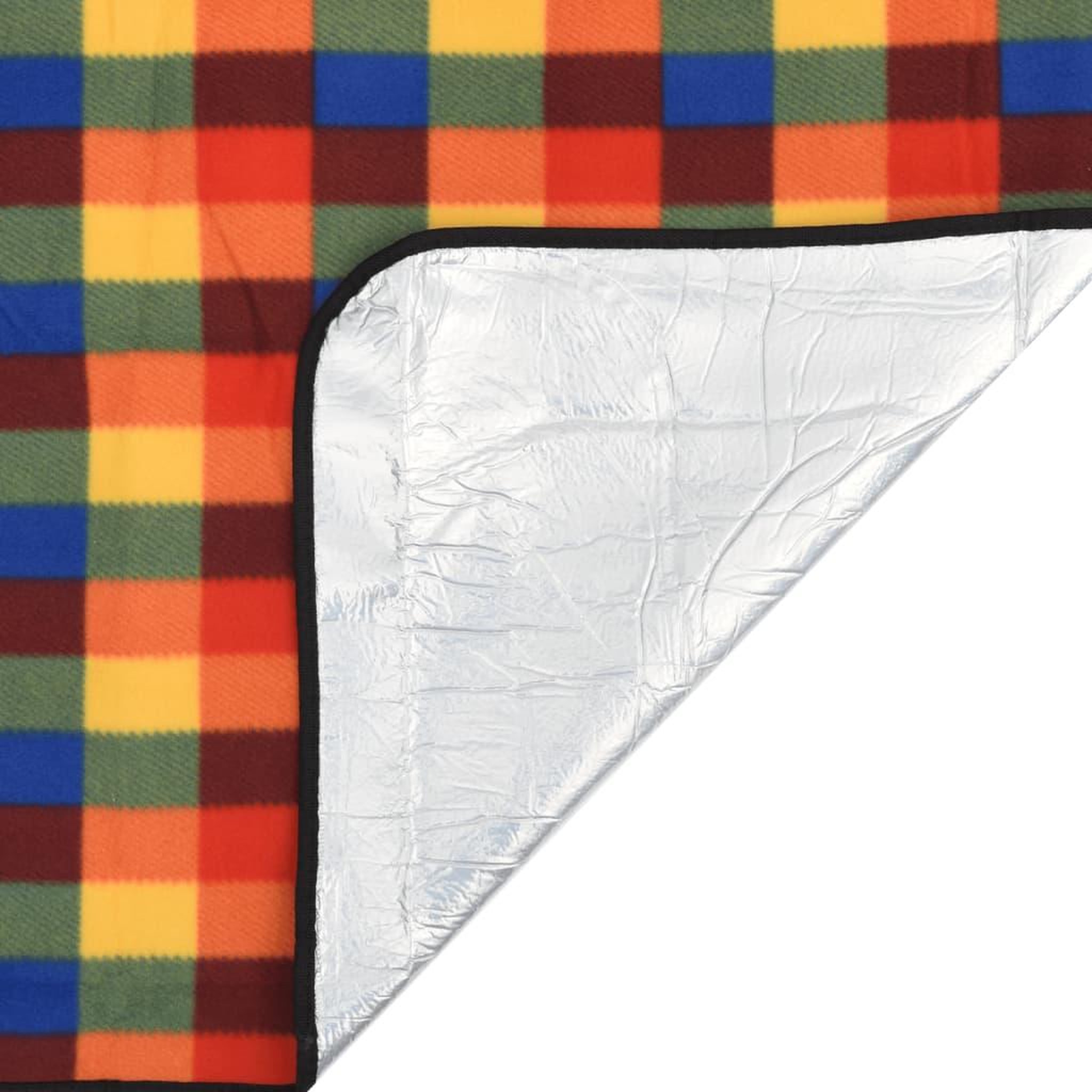 Voir la diapositive 4 : VIDAXL Couverture de pique-nique pliable 200x150 cm velours