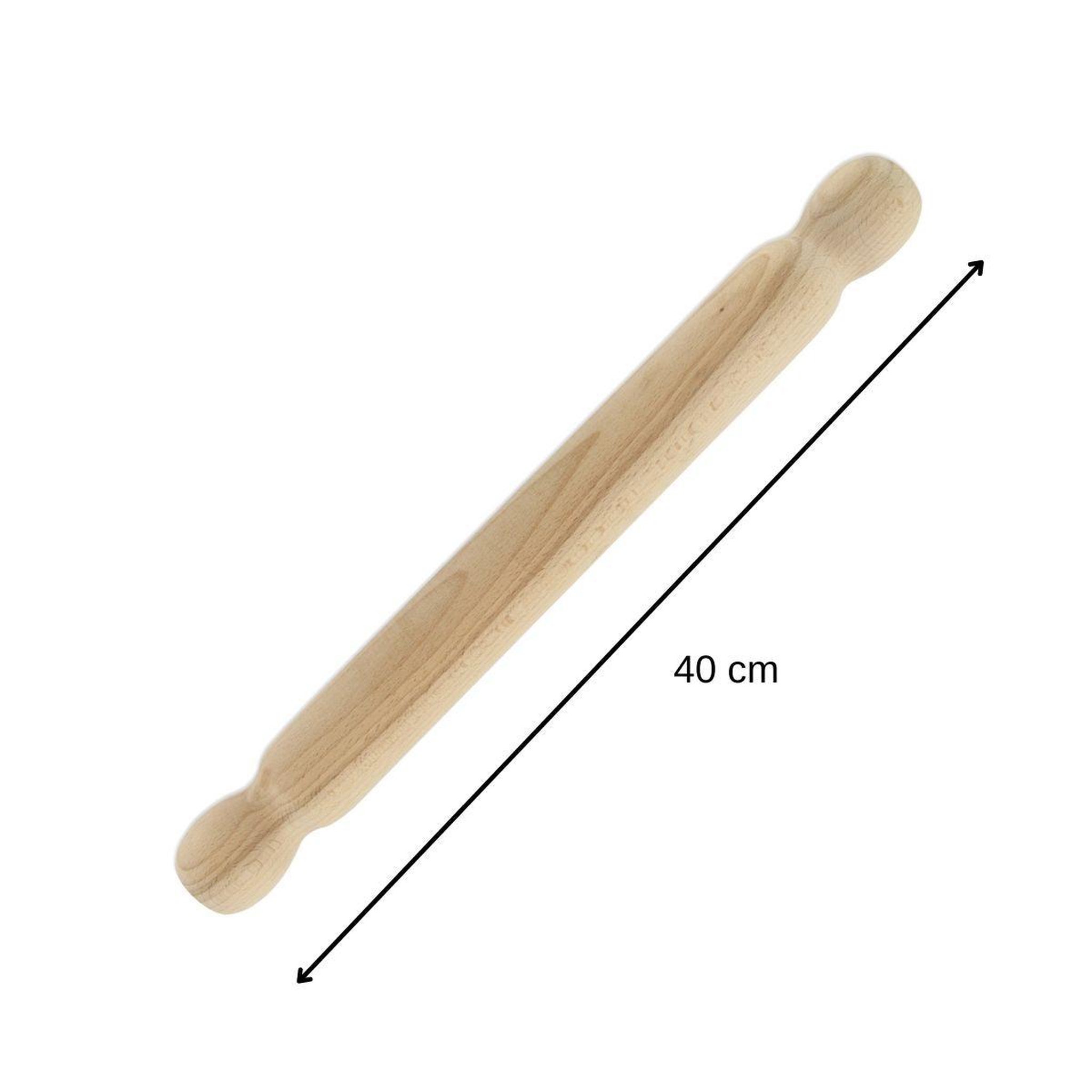 Voir la diapositive 3 : Fackelmann Rouleau à pâtisserie en bois 40 cm fackelmann wood edition