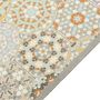 Voir la diapositive 3 : VIDAXL Tapis de cuisine lavable impression pastel hexagonale 45x150 cm