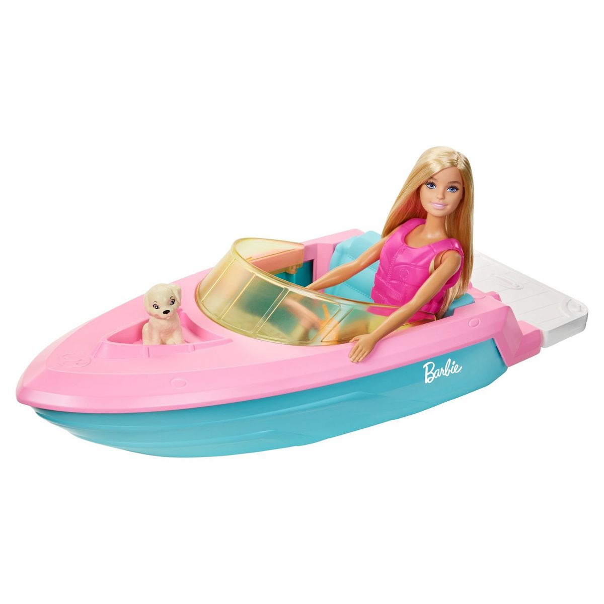 MATTEL Poupée Barbie et son bateau