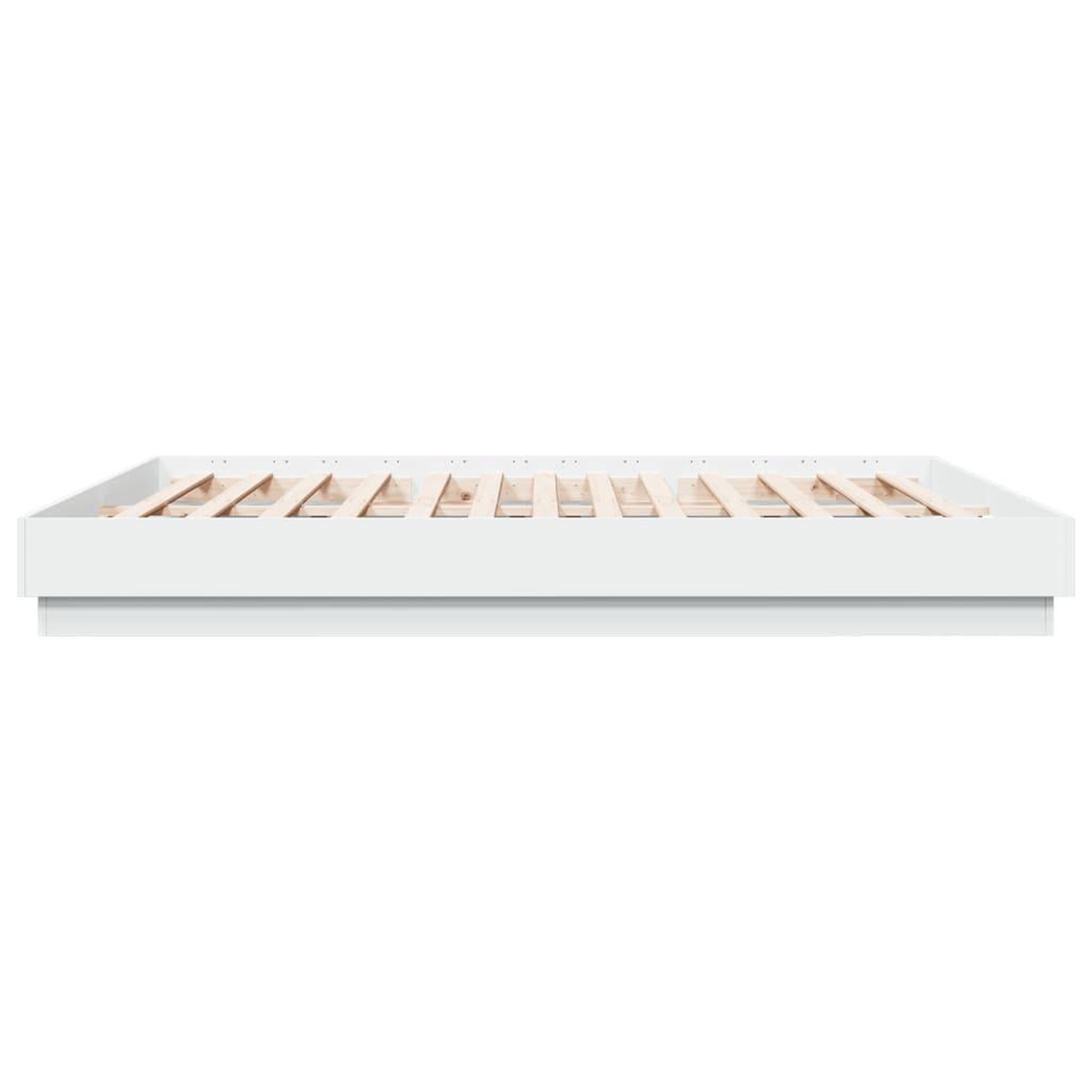 Voir la diapositive 4 : VIDAXL Cadre de lit sans matelas blanc 180x200 cm