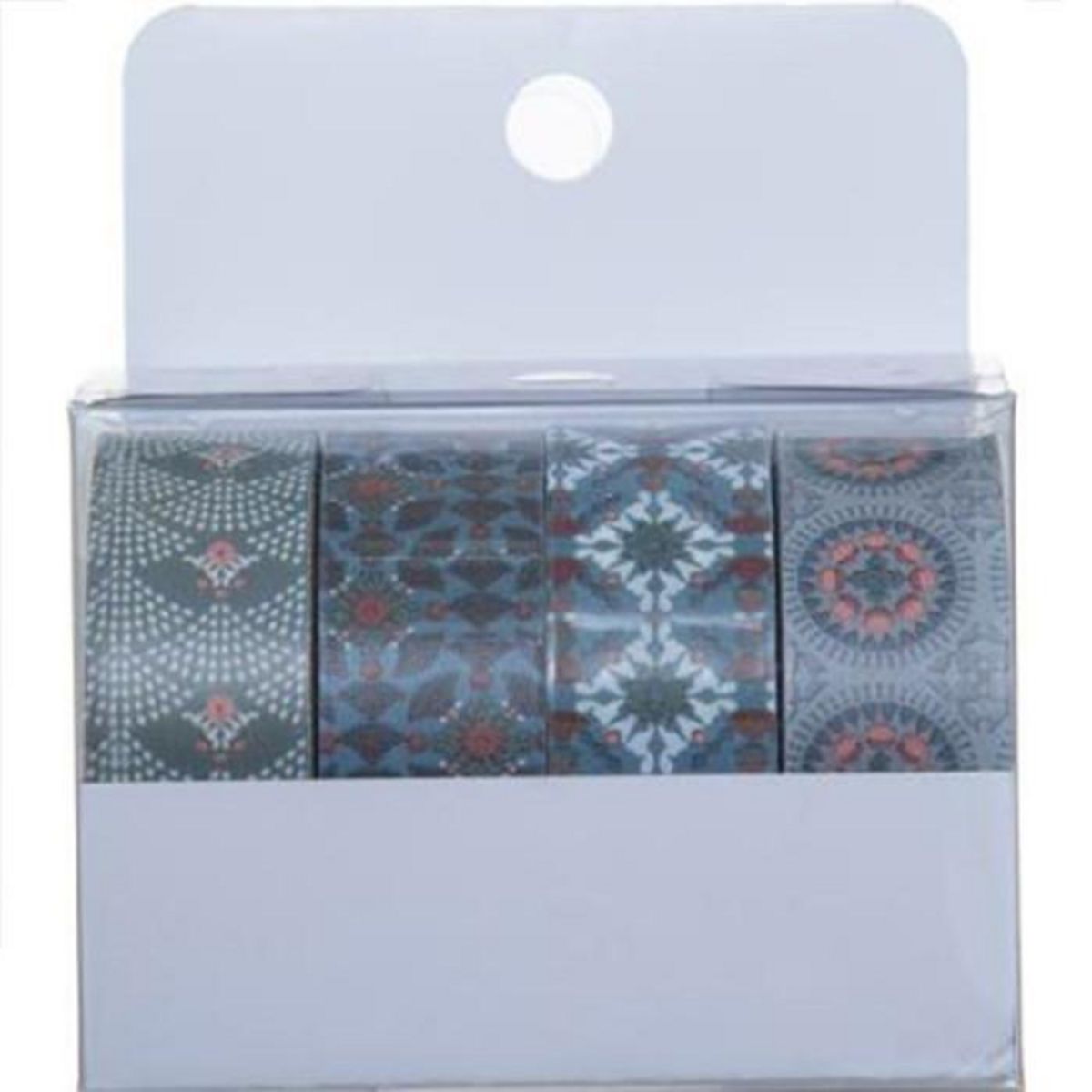 Stick'n Look Lot de 4 Rubans Masking Tape  House  5M Bleu