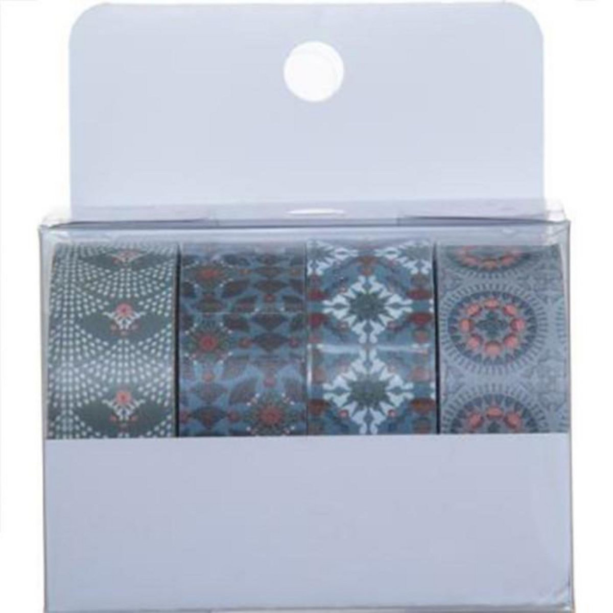 Stick'n Look Lot de 4 Rubans Masking Tape  House  5M Bleu