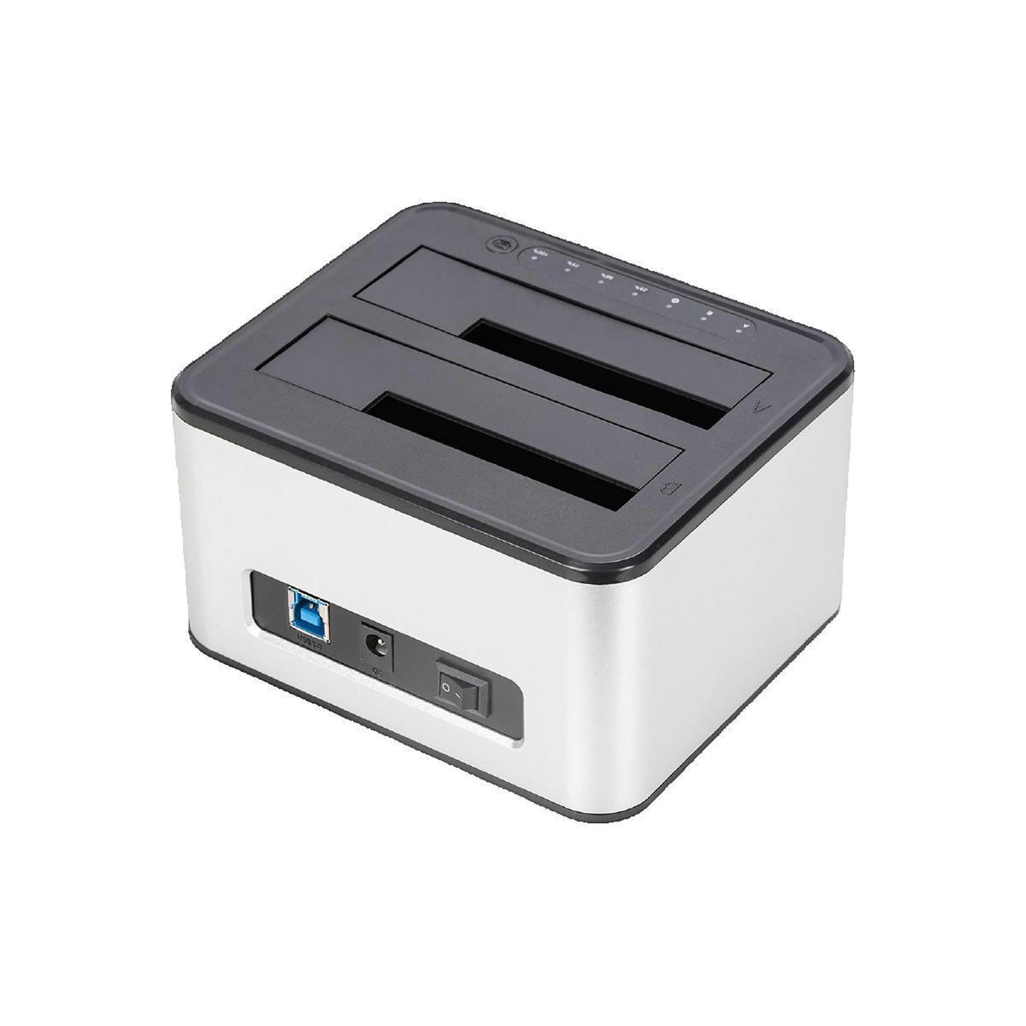Voir la diapositive 2 : Prodigit Station d'accueil Digitus DA-71540-2 pour disques durs 2,5  et 3,5