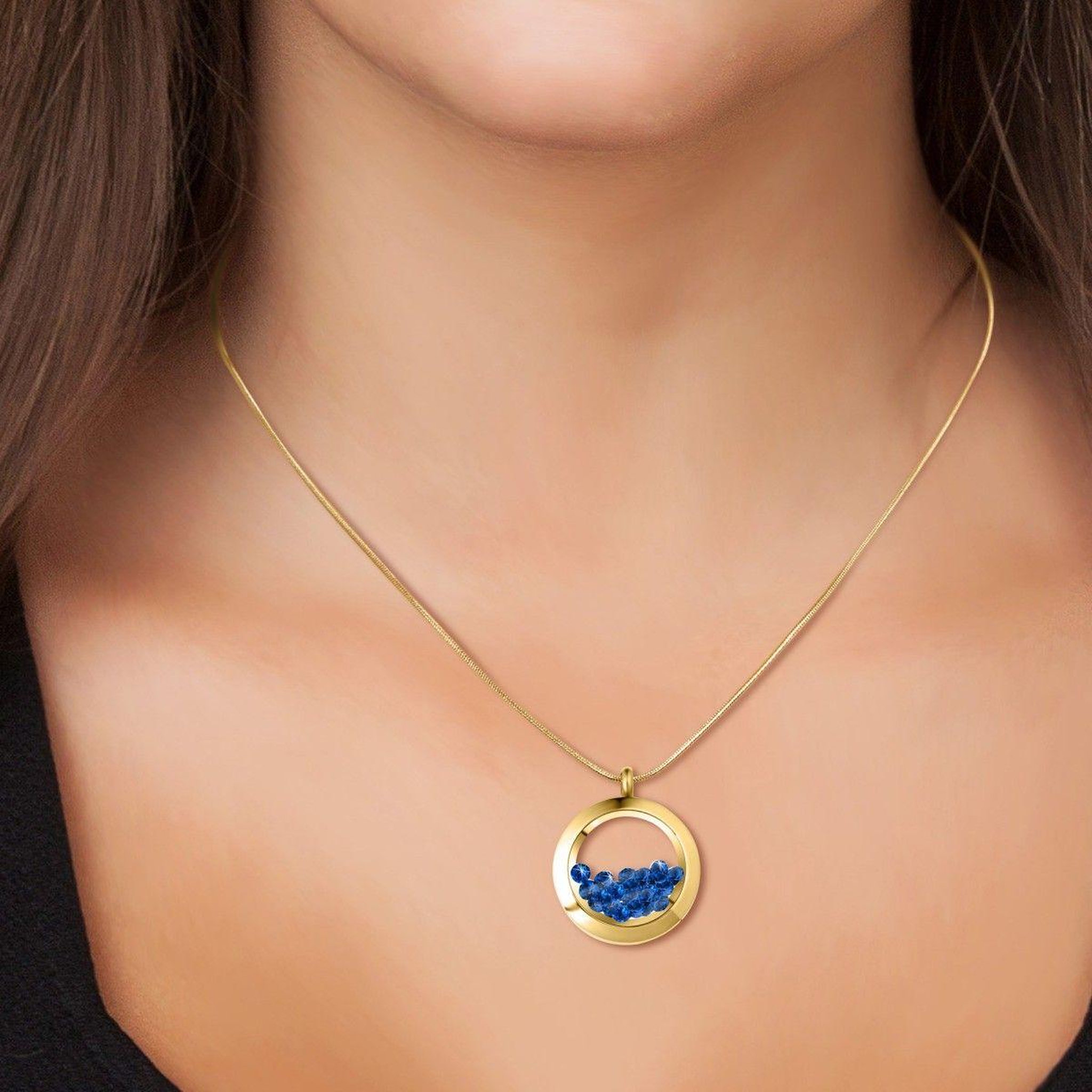 Voir la diapositive 2 : SC BOHEME Collier rond par SC Bohème®