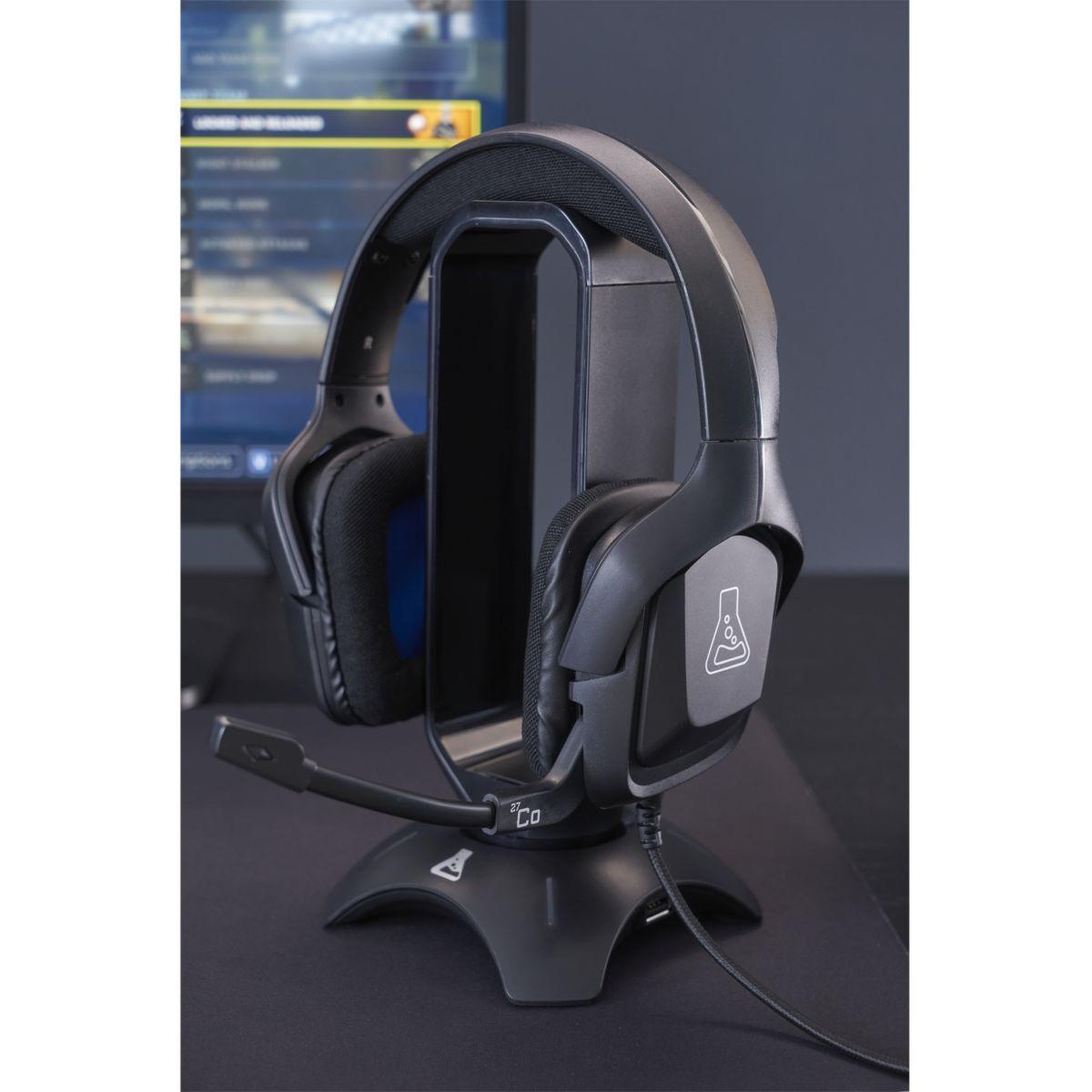 Voir la diapositive 5 : THE G-LAB Casque gamer KORP-COBALT Noir