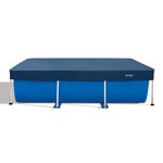 INTEX Bâche de protection pour piscine tubulaire rectangulaire 2,60 x 1,60 m - Intex