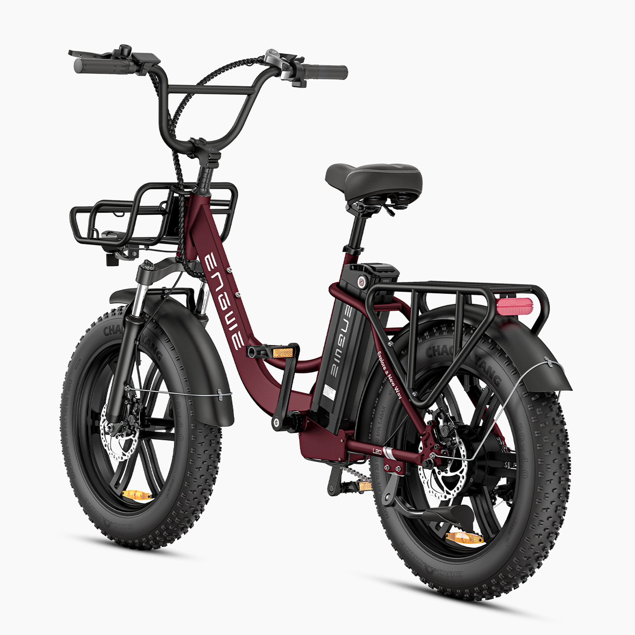 Voir la diapositive 3 : ENGWE Vélo électrique ENGWE L20 BOOST à ​​cadre ouvert, 250 W, batterie 48 V 13 Ah