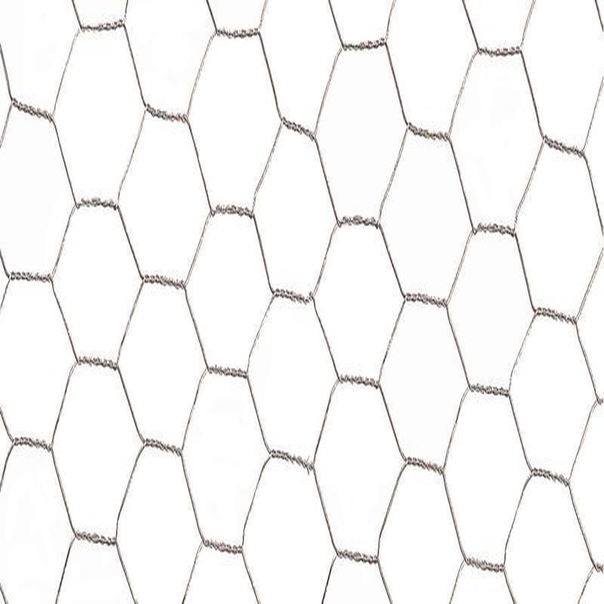 Nortene Grillage métalique 1,5 x 25 m - maille 41 x 0,8 mm - structure hexagonale - triple torsion
