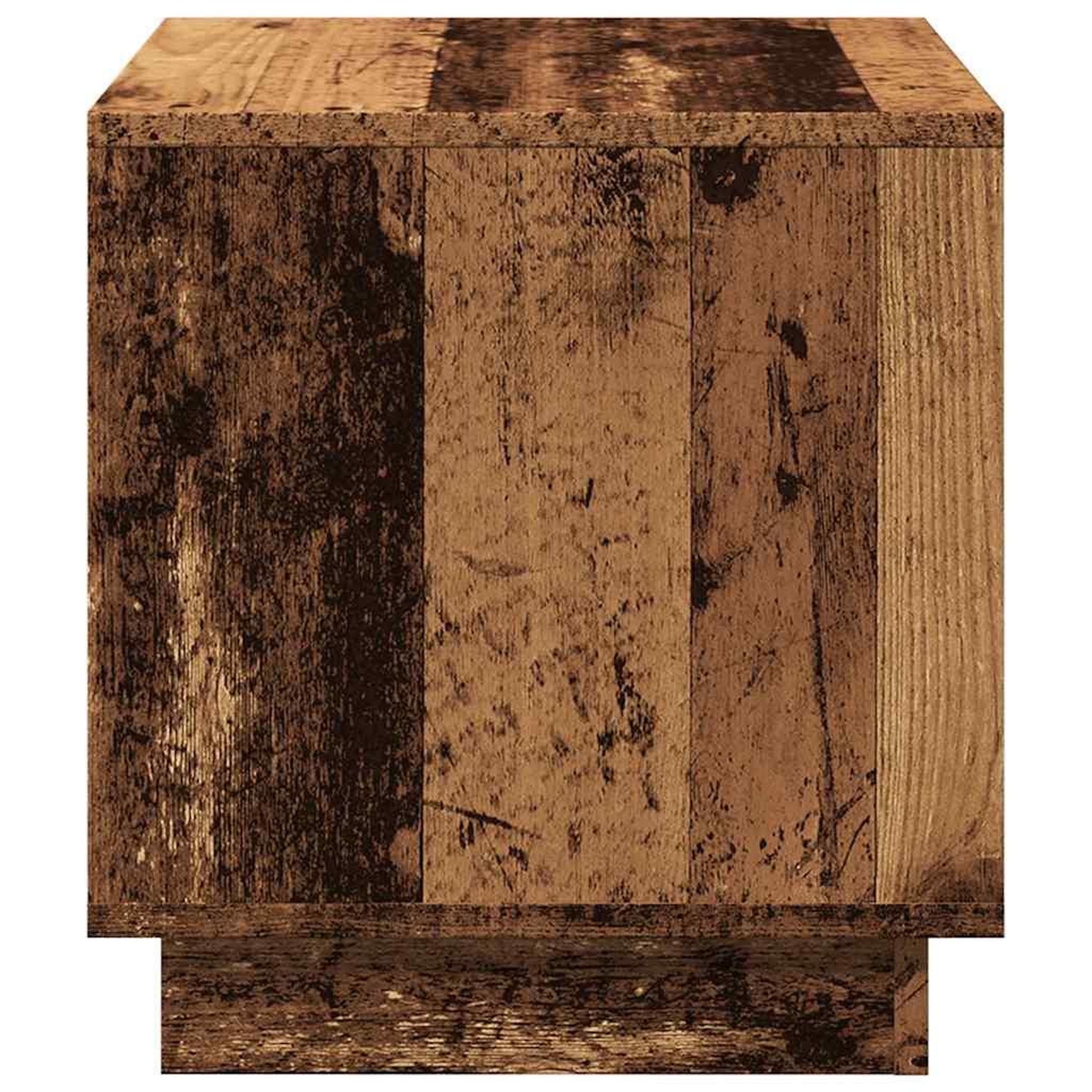Voir la diapositive 5 : VIDAXL Table basse vieux bois 40x40x43 cm bois d'ingenierie