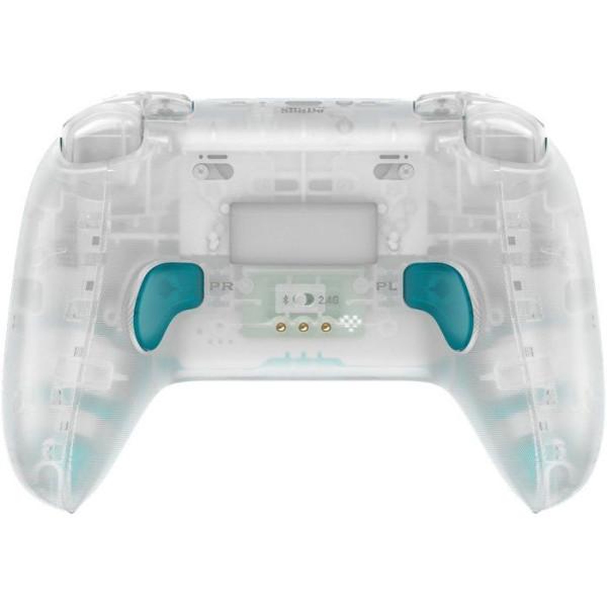 Voir la diapositive 2 : Just for games Manette de jeu - Nintendo Switch - 8BitDo Ultimate 2 Wireless - 2.4G - Bleu transparent
