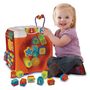 Voir la diapositive 3 : VTECH Maxi cube multi-activités rouge