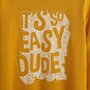 IN EXTENSO T-shirt manches longues it's so easy dude garçon