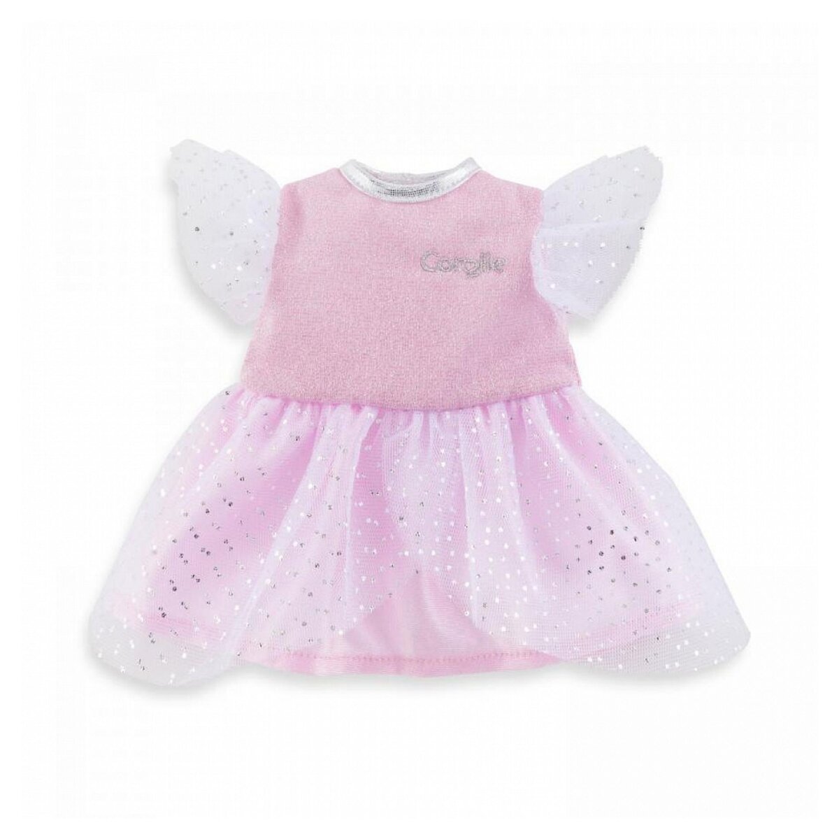 Corolle Ma  robe rose a paillettes