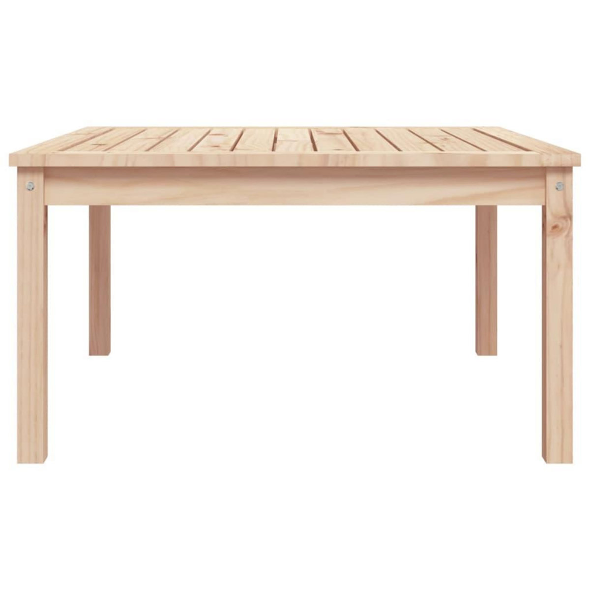 VIDAXL Table de jardin 82,5x82,5x45 cm bois massif de pin