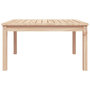 Voir la diapositive 5 : VIDAXL Table de jardin 82,5x82,5x45 cm bois massif de pin