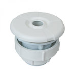LINXOR Buse de refoulement pour piscine hors sol en bois - Blanc
