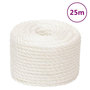 Voir la diapositive 1 : VIDAXL Corde de travail Blanc 10 mm 25 m polypropylene