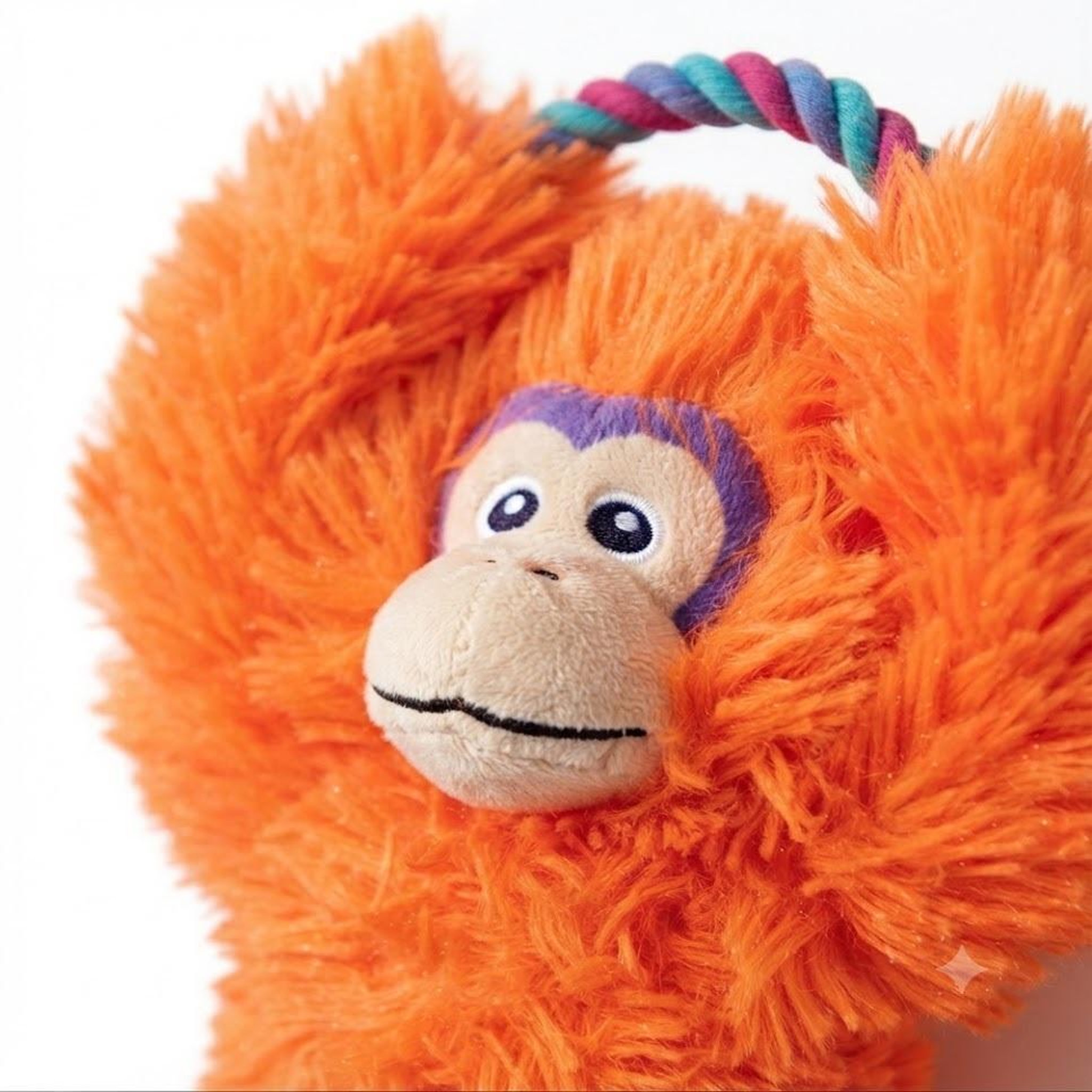 Voir la diapositive 3 : Eden Jeu pour chien tuggz singe orange