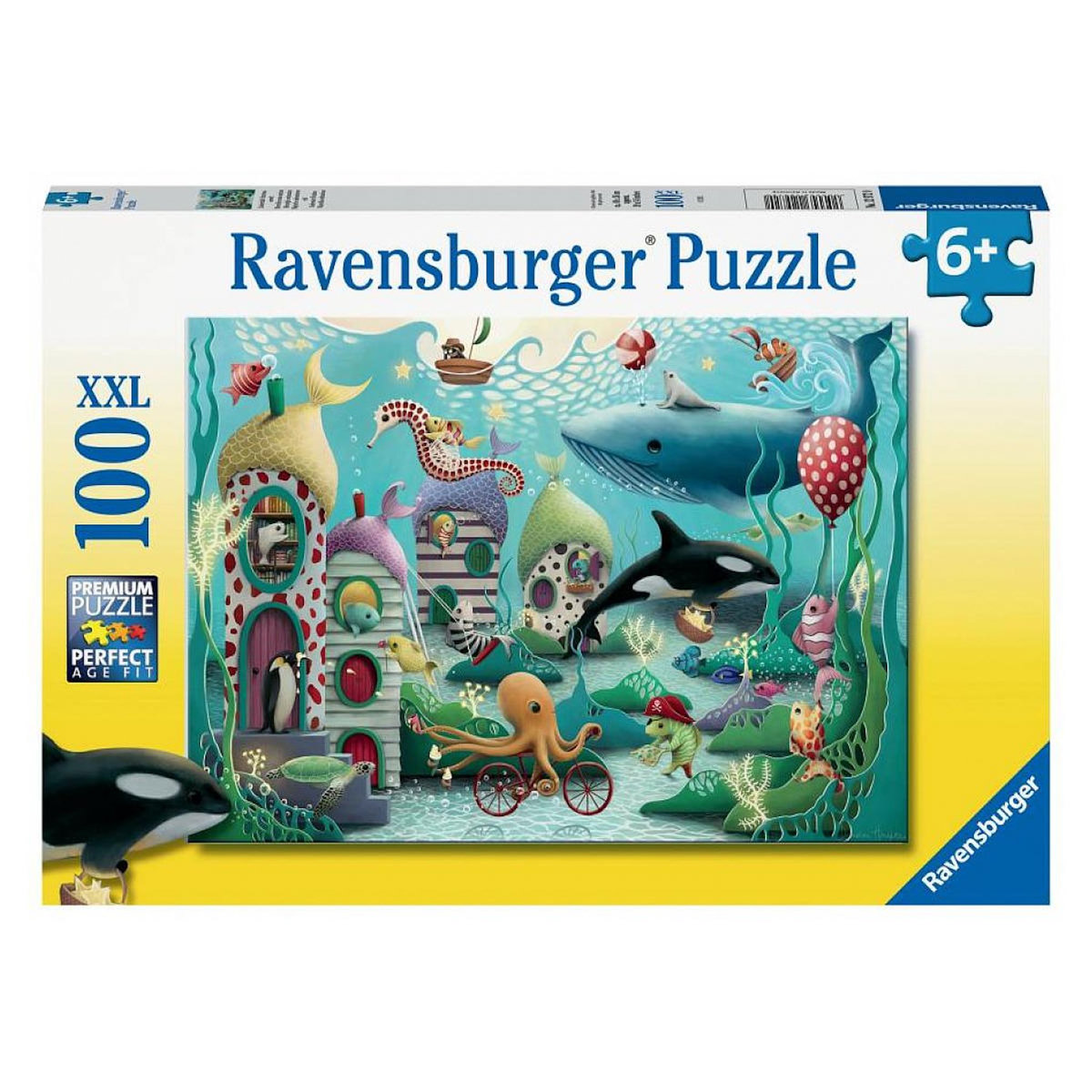 RAVENSBURGER Puzzle 100 pieces xxl - merveilles sous marines