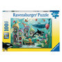Voir la diapositive 1 : RAVENSBURGER Puzzle 100 pieces xxl - merveilles sous marines