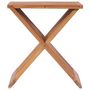 Voir la diapositive 2 : VIDAXL Tabouret pliable 40x32x45 cm Bois de teck solide