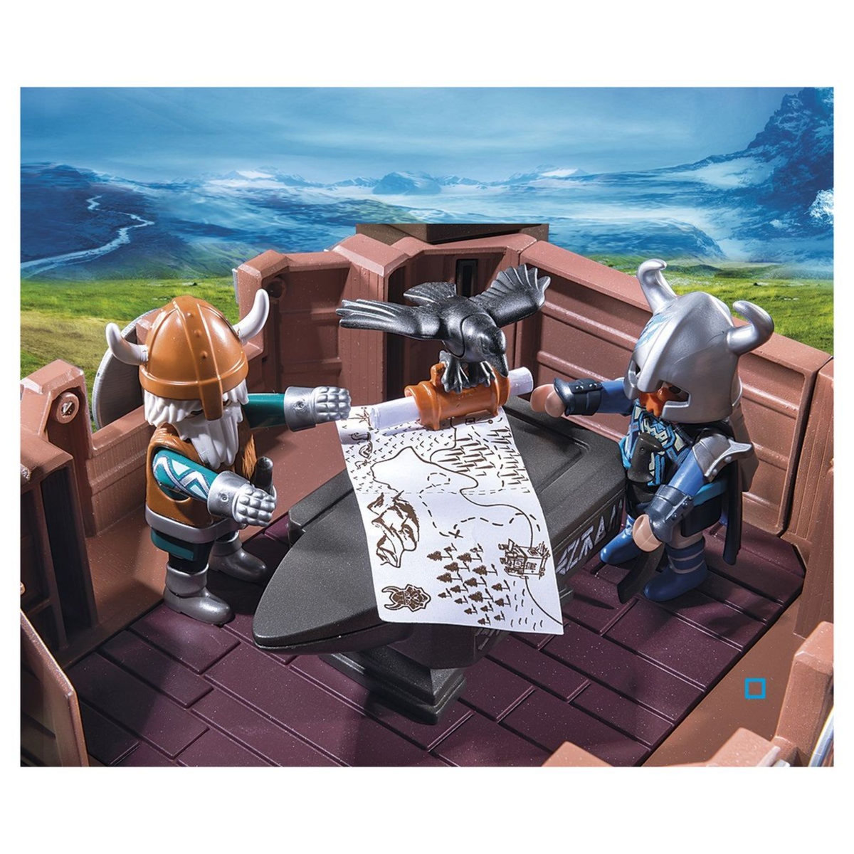 PLAYMOBIL 9340 - Knights - Tour d'attaque mobile des nains