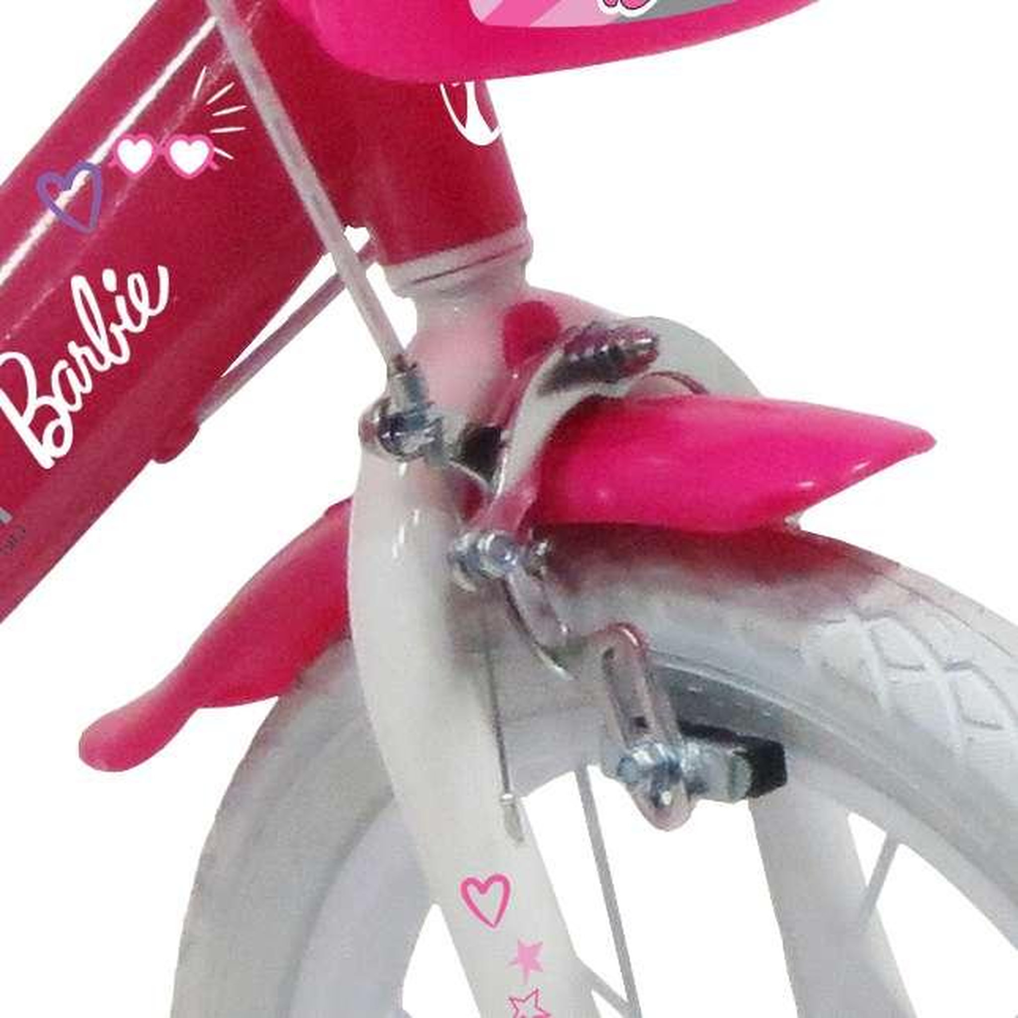 MATTEL Vélo enfant - Modèle Barbie 16'' pour enfant de 105 à 120 cm ...