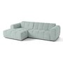 Voir la diapositive 4 : LISA DESIGN Ray - canapé d'angle gauche - 4 places - en tissu texturé