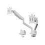 Voir la diapositive 2 : One For All Support écran PC Dual Arm blanc 13-35 pouces Orientable e