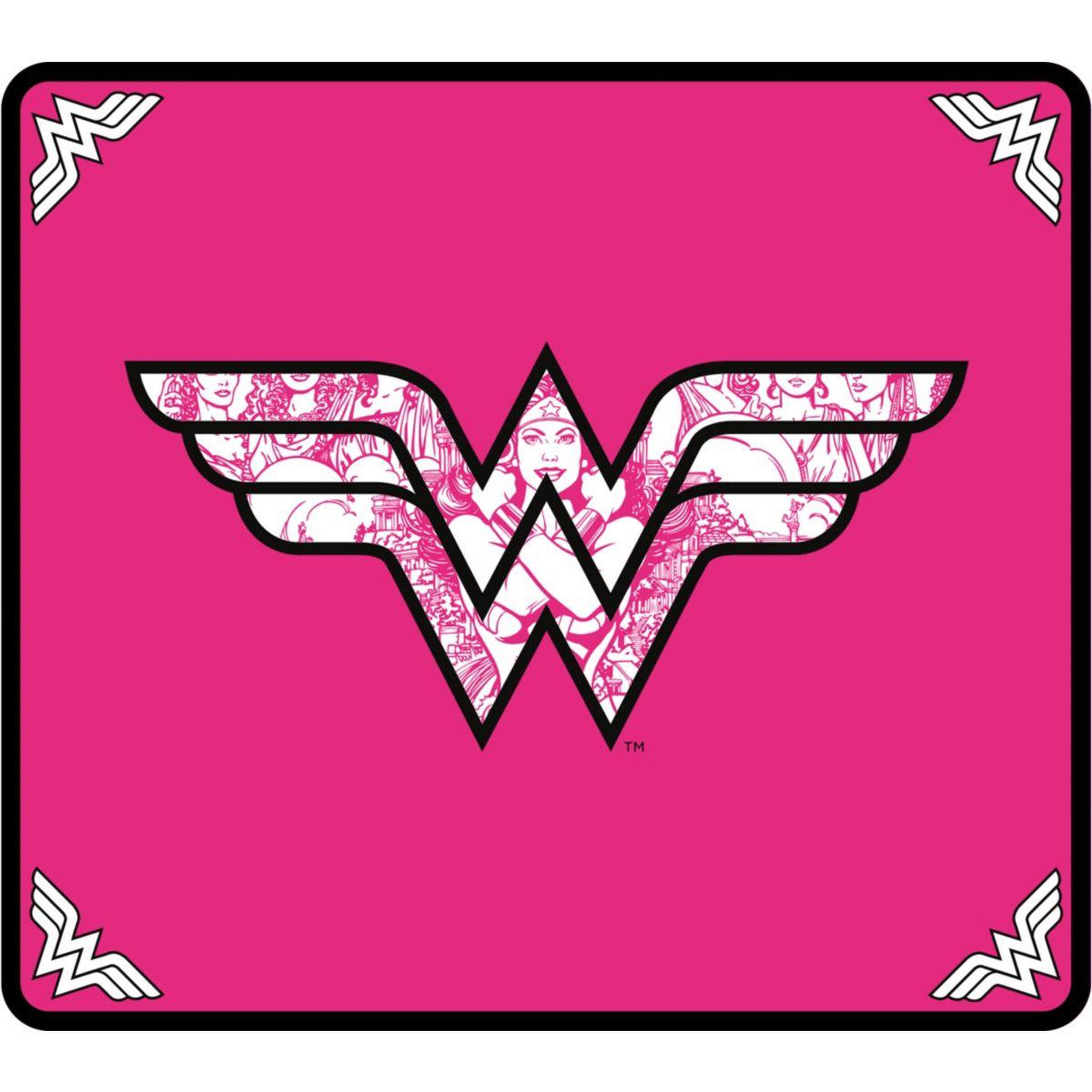 LEXIP Tapis de souris x warner - wonder woman - pink tapis l