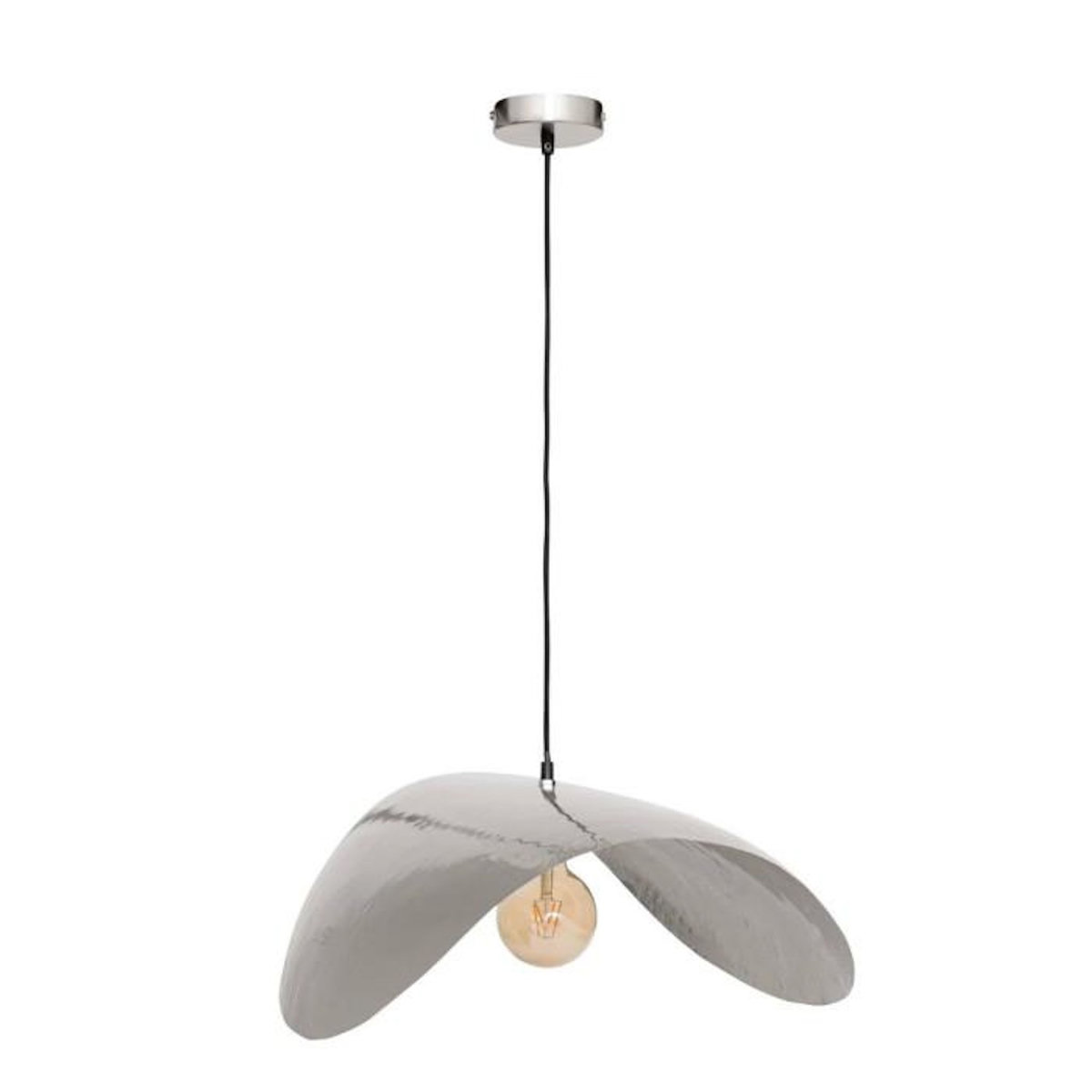 ATMOSPHERA Lampe Suspension en Métal  Arlo  76cm Argent